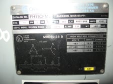 11 KVA 460 Primary, 460Y/266 Secondary, Challenger, Isolation Transformer, 3 Phase