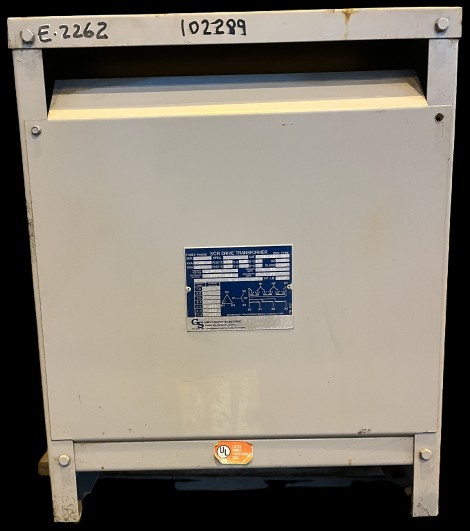 20 KVA 460 Primary, 460Y/266 Secondary, General Signal, Isolation Transformer, 3 Phase