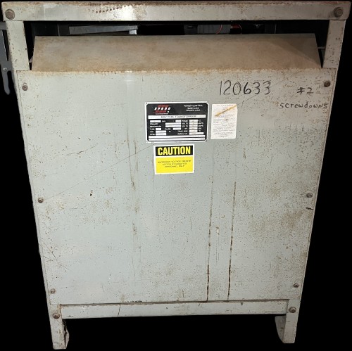 75 KVA 460 Primary, 460Y/266 Secondary, Spang, Isolation Transformer, 3 Phase