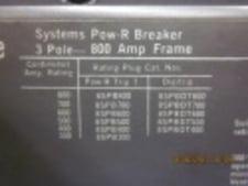 800 Amps, Eaton, SPB50, manually operated, drawout, 600 Volts, #IC5013