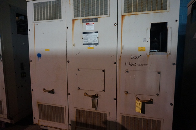 1850/2466 KVA 13,800 Primary, 454Y/262 Secondary, General Electric, Rectifier Transformer, 3 Phase