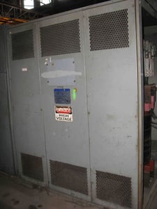 1000 KVA 4160 Primary, 480Y/277 Secondary, Square D, Indoor Unit Substation, 3 Phase