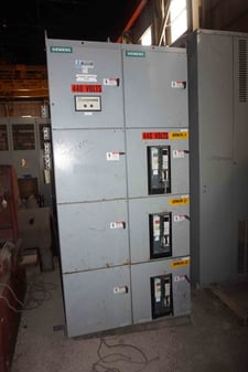 2500 KVA 6900 Primary, 480Y/277 Secondary, Siemens, Indoor Unit Substation, 3 Phase