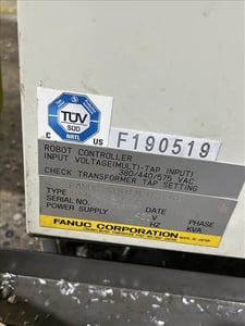 Fanuc, R-2000iB/220U, 6-Axis Articulated Robot, 220 Kg Payload, 2470 mm Reach, R-30iB Controller, 2022
