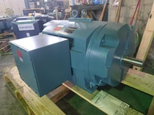 600 HP 3600 RPM Baldor Reliance, Frame 449TS, Drip-Proof Ball Bearing, 460 Volts, New Surplus