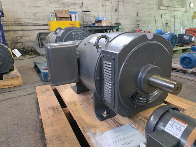150 HP 1800 RPM Baldor Reliance, Frame 407/9AT, DPFVBB, 500 VA, 300/150 VF, New Surplus