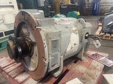 125 HP 1800 RPM General Electric, Frame 407ATD, DPFVBB, 500 VA, 300/150 VF