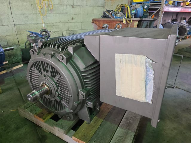 400 HP 3600 RPM ABB, Frame 509S, TEFC BB, 460 Volts, New Surplus