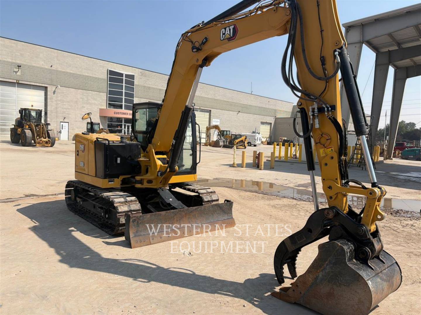 Caterpillar 308, 711 hours, S/N: GG811133, 2024