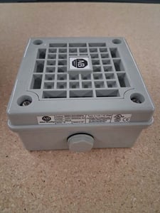 Allen-Bradley #855H-SG10GPA, Bulletin 855H General Purpose Electronic Horn, 120 Volts AC, 108 dB(A), UL Type