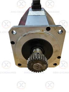 1.4 kW GE Fanuc #A06B-0128-B575 #7008, Alpha 6/3000 AC Servo Motor, 6 Nm Stall Torque, 114 Volts, 7.5 Amps