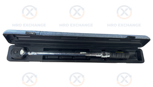 1/2" Drive STEELMAN #96218, Micro Adjustable Torque Wrench, 30 to 250 Ft. Lb., 1 Ft. Lb. Increments, w/ Case