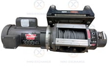 WARN #93000, 3000 ACI Industrial Electric Winch, 3,000 Lb. Capacity, 0.75 HP, 115/230 V., 5/16" Wire Rope