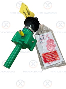 Actionjac Worm Gear Screw Jack, Cast Iron Body, Mobilgrease XHP222 Fill, S/N 539560-1-1-5