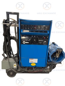 Miller #Syncrowave-351, AC/DC TIG Welder, 350 Amps at 40% Duty Cycle, 200/230/460 V., 1 Ph., w/ Coolmate 4 (2
