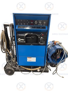 Miller #Syncrowave-351, AC/DC TIG Welder, 350 Amps at 40% Duty Cycle, 200/230/460 V., 1 Ph., w/ Coolmate 4