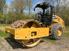 Caterpillar CS56B, Vibratory Single Drum Smooth, 1302 hours, S/N: S5601586, 2021