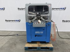 20" Pertici #Univer-50, pneumatic aluminum upcut miter saw, 5.5 HP, 2800 RPM, 2015