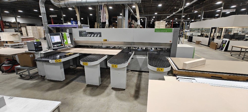 Biesse/Selco #WNT6, Twin Pusher Rear Load Auto loading Panel Saw, 2016