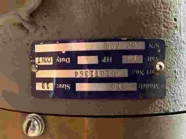 13" Square D #5010T, DC brake, Shunt Wound, 18 VDC, Rebuilt