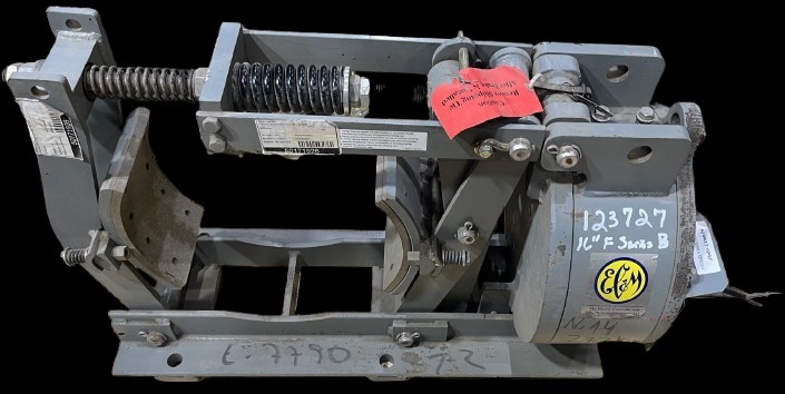 16" Square D #F, DC brake, Series B, Shunt Wound, coil #50906-224-71, 37 VDC