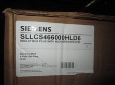 600 Amps, Siemens Sentron, SLLCS466000HLD6, (fits SL & SX Sentron), 4W, 600V.(4 available)
