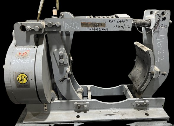 23" Square D #5010F, DC brake, Shunt Wound, coil #50908-252-55, 230 VDC