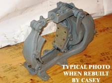 8" Clark #106B, DC brake, Shunt Wound, coil #230108A-1, 230 VDC