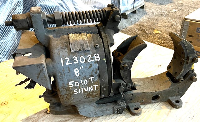 8" Square D #5010T, DC brake, Shunt Wound, coil #W8135A, 50 VDC