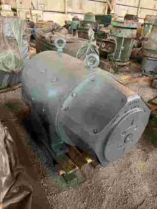 125/180 KW, 1200 RPM, Westinghouse #19B5968, Frame K-587AS, Compound, DP, 505 amp, 250/357 VDC