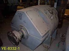 480 KW, 720 RPM, General Electric #5CD27D30A900012, Frame CD7512, Shunt, DPSV, 960 amp, 500 VDC