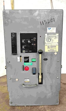 3200 Amps, Square D #DS632, air circuit breaker, 635 Volts