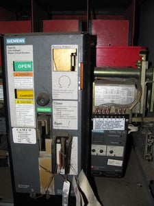 2000 Amps, Siemens #RL2000, air circuit breaker