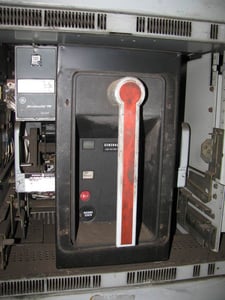 1600 Amps, General Electric #AKR9D-50, air circuit breaker