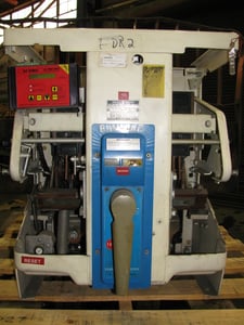 1600 Amps, General Electric #AK2A-50-1, air circuit breaker, AC Pro trip, Rebuilt