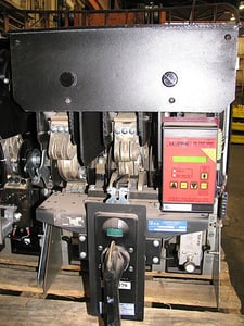 1600 Amps, ITE #KC-1600, air circuit breaker, AC Pro trip, Rebuilt