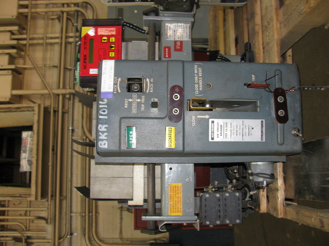 1600 Amps, Allis-Chalmers #LA-1600A, air circuit breaker, AC Pro trip, Rebuilt (4 available)