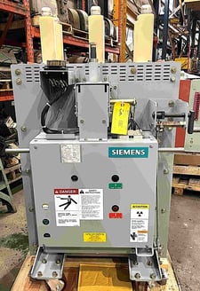 2000 Amps, Siemens #15-GER-750-2000-58, air circuit breaker, 15,000 Volts