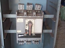 1600 Amps, General Electric #TPYY56116, molded insulated case circuit breaker, 480 Volts (2 available)