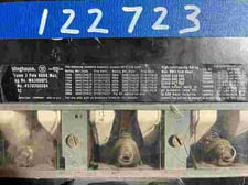 800 Amps, Westinghouse #MA3800FS, molded insulated case circuit breaker, 3-pole, 600 Volts