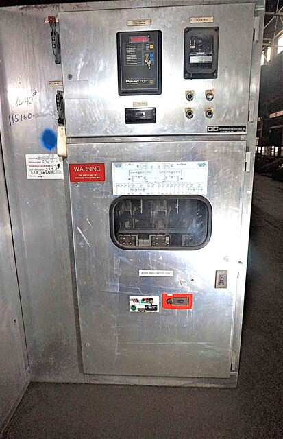 4000 Amp. Boltswitch #SL3613MST, fused bolted pre, 3-pole (6 available)
