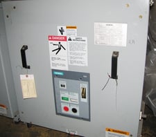 2000 Amps, Siemens #05-GMI-350-2000-78, vacuum circuit breaker, 5,000 Volts, 2006
