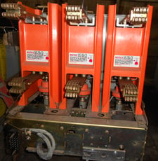 3000 Amps, General Electric Power Vac #VBI-4.16-250-0, vacuum circuit breaker, 4,760 Volts (3 available)