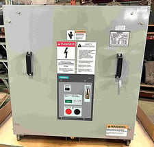 1200 Amps, Siemens #15-GMI-500-1200-37, vacuum circuit breaker, 15,000 Volts, Rebuilt (2 available)