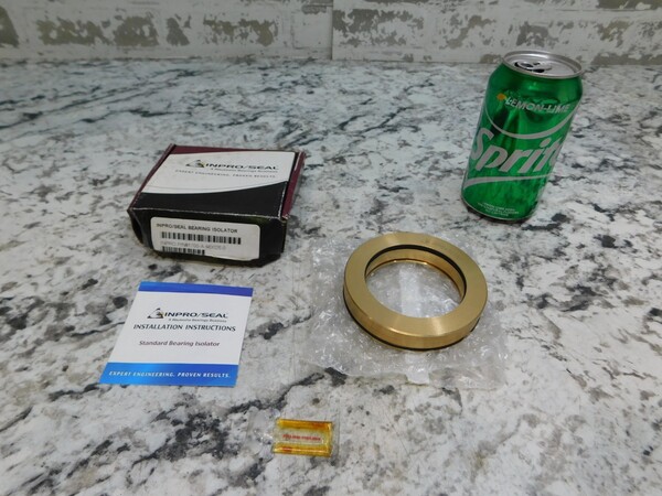 NEW Inpro Seal Bearing Isolator, 1700-A-M0026-0, 3.5" Bore, Shaft = 2.5, USA