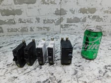 5 NEW Square D Mini Bolt On Circuit Breaker, QOB, 20A, 30A, 40A, 120/240 VAC