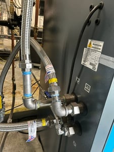 Atlas Copco #NGP40+, PCT Nitrogen Generator with Two Receiver Tanks, 2023