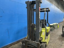 2,350 LB. Clark Equipment #TM12, Electric Forklift, 36 V, AS IS