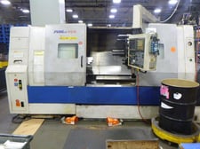 Daewoo Doosan #Puma-400B, CNC turning center, Fanuc 21iTB, 28" swing, 19.9" swing over cross slide, 3-jaw 18"