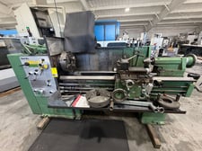 19.6" x 39.3" HMT #NH22, manual lathe, 15 HP, 2040 RPM